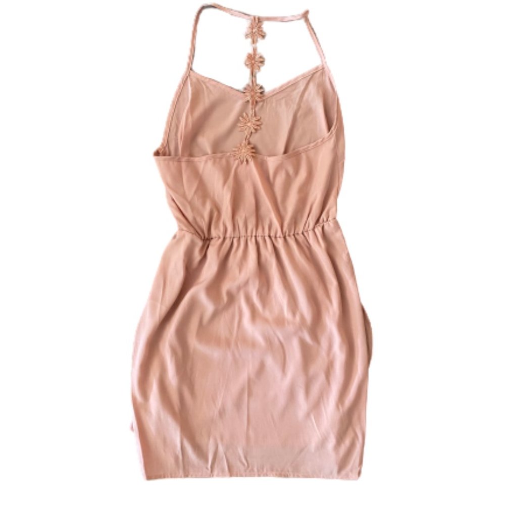 2/$30| Peppermint wrap dress with daisy T-back